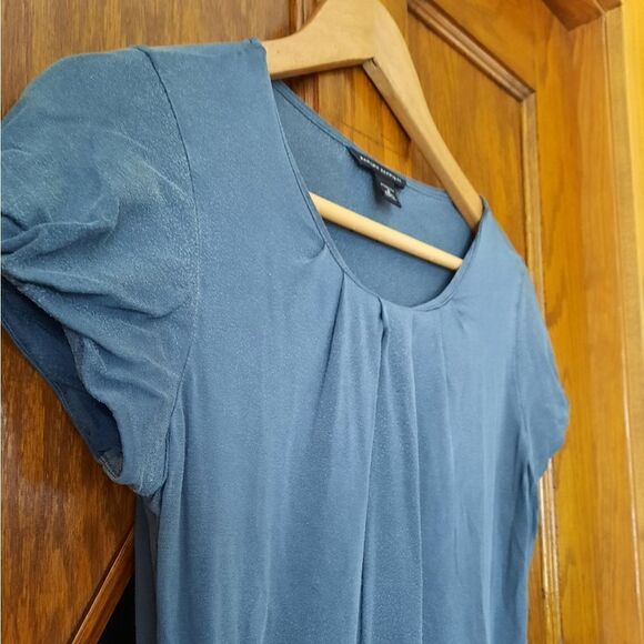 Banana Republic Puffed Short Sleeve Top Stretch - Picture 4 of 11